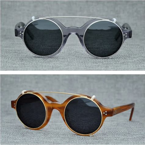 circular prescription sunglasses.